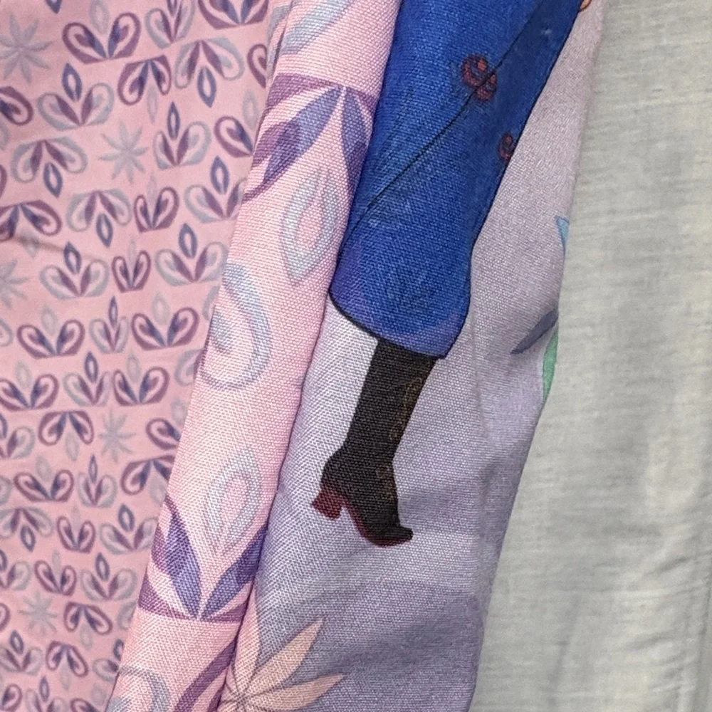 Handmade Frozen Anna Elsa Olaf  Toddler Bedding Quilt Throw Blanket